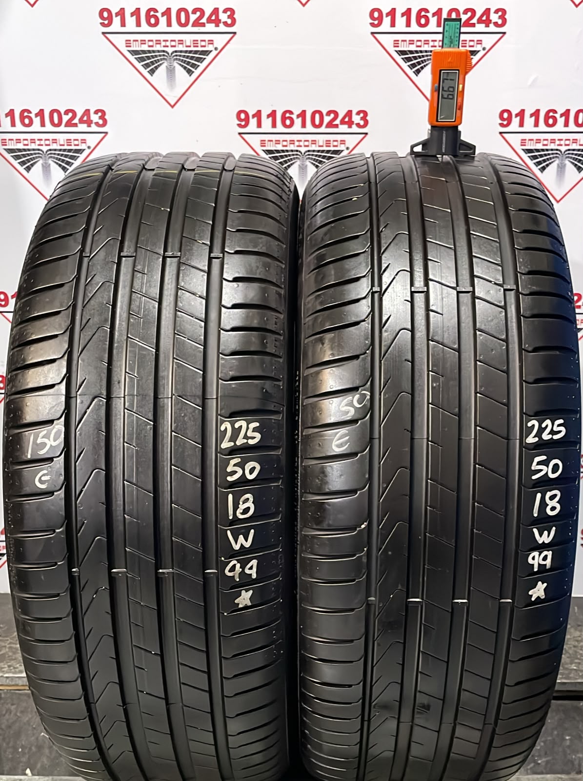 PIRELLI CINTURATO P7 USADO  225/50 R18 99 W